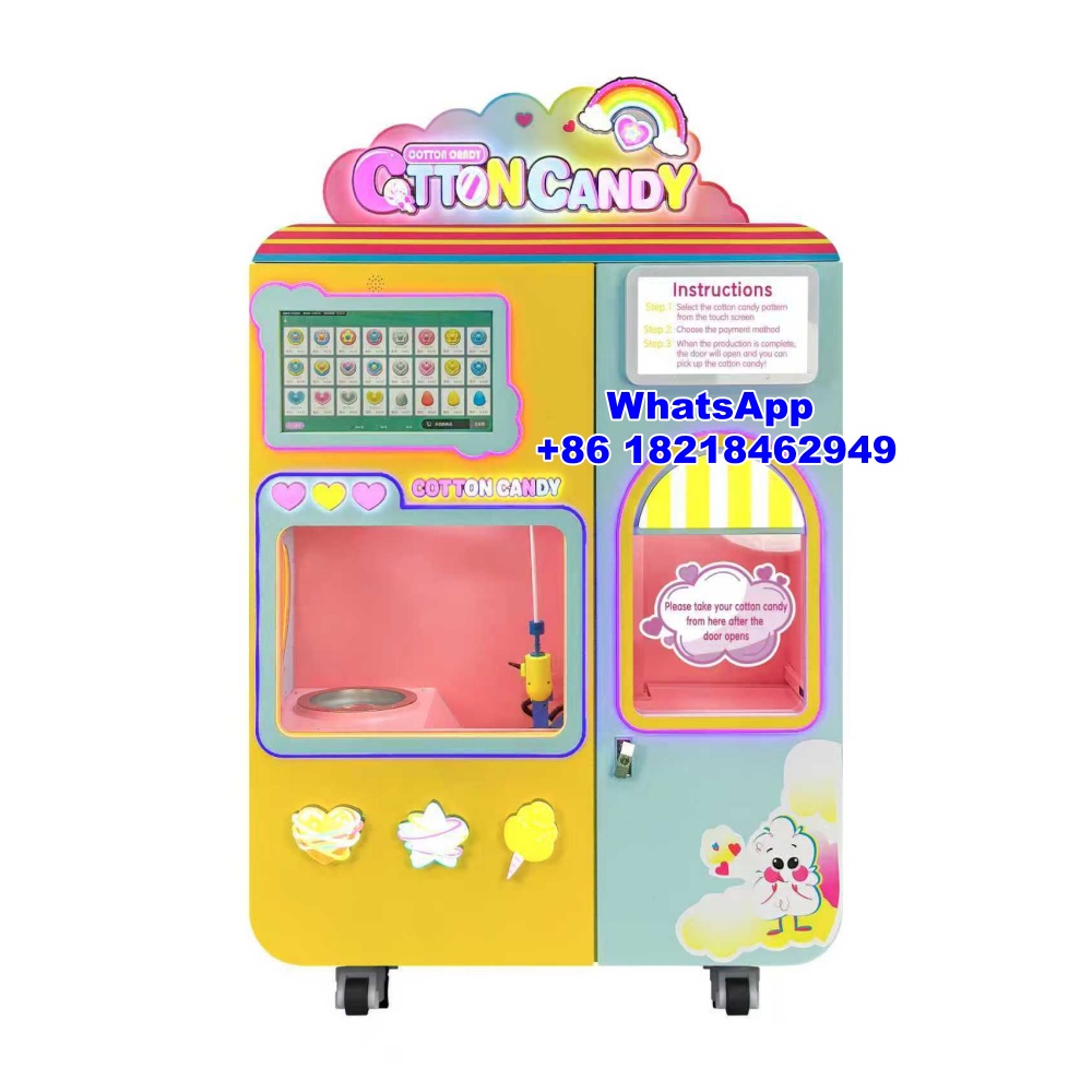Candy Vending Machine - New Fully Automatic Intelligent Cotton Candy
