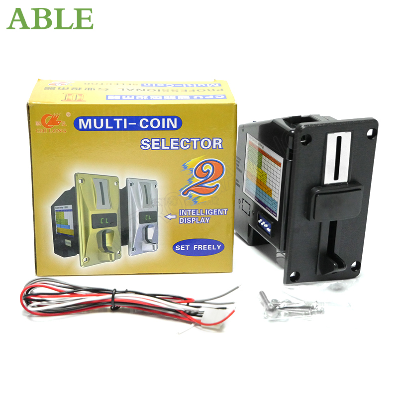 Multi Coin Acceptors Selector  - Vending Arcade Games review and price