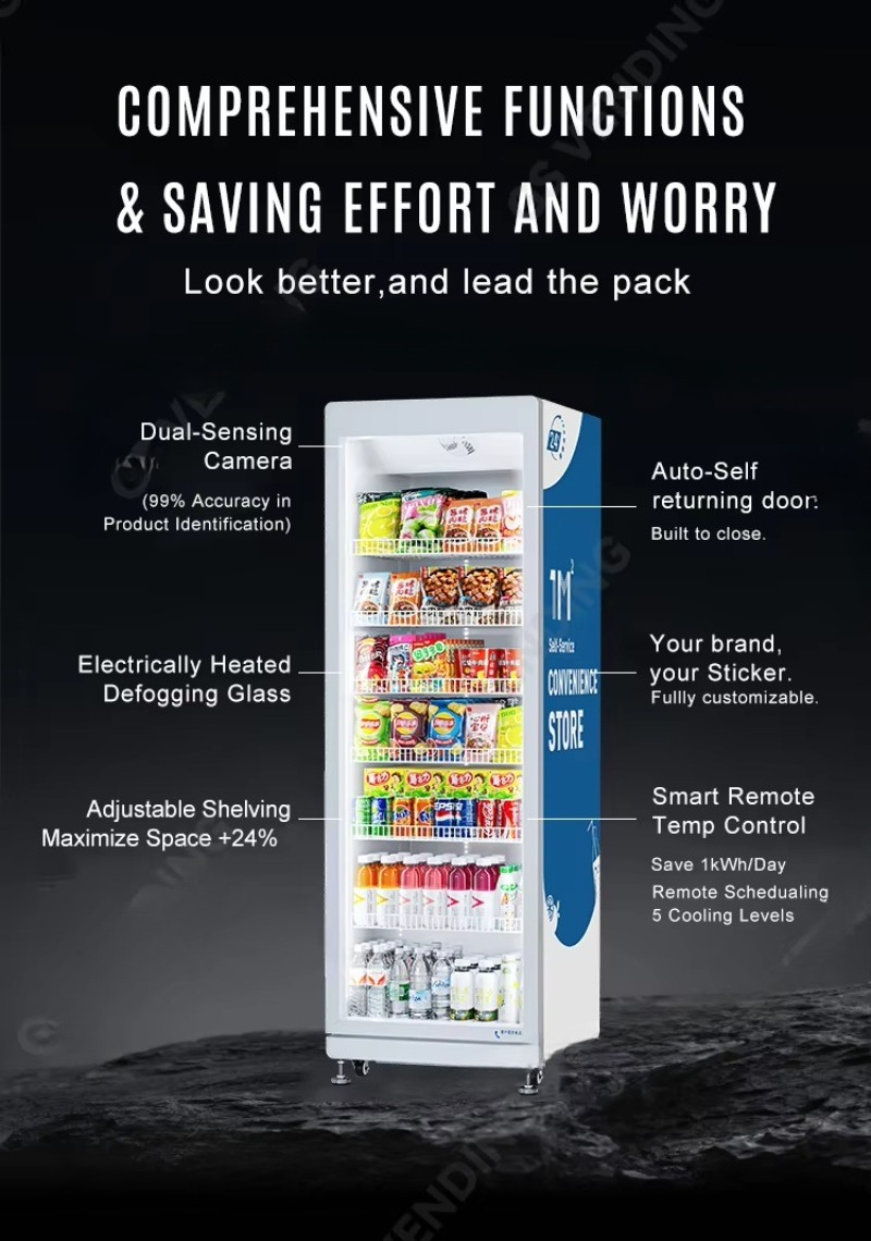 FOODLINE Customized Vending AI - Open Vending Machine review and price