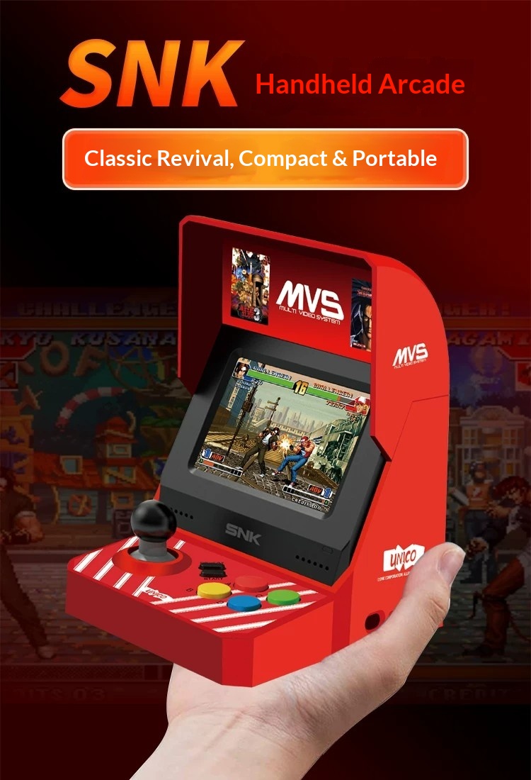 UNICO MVS Mini Arcade Console  - Arcade Vibes review and price