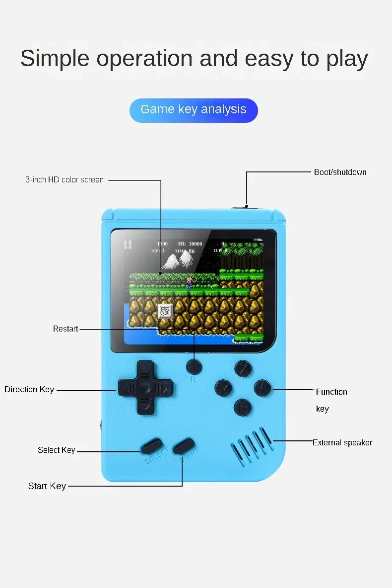 Built-in 500+ Classic Games 8- - Arcade Vibes review and price