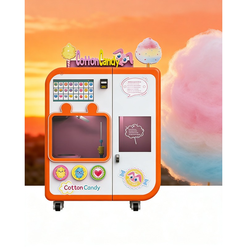 Fully Automatic Cotton Candy V - Candy Vending Machine review and price