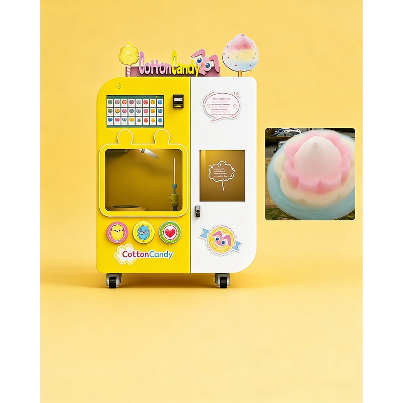 Fully Automatic Cotton Candy V - Candy Vending Machine review and price