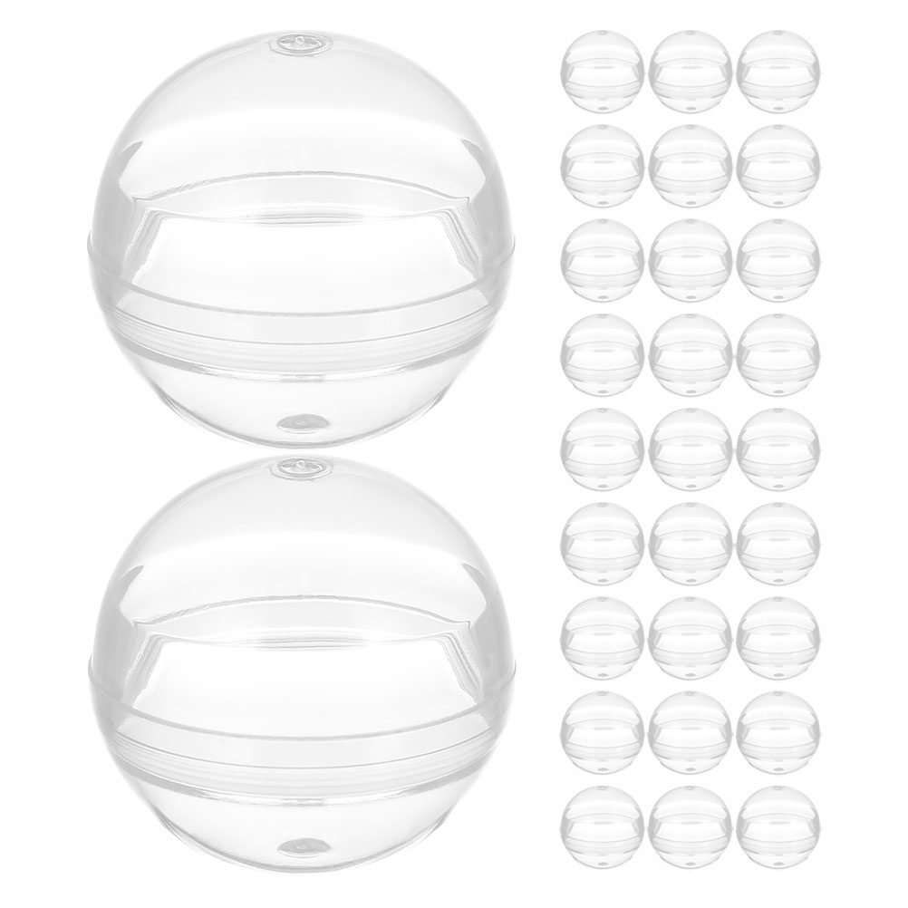 50Pcs 28Mm Clear Round Capsule - Open Vending Machine review and price