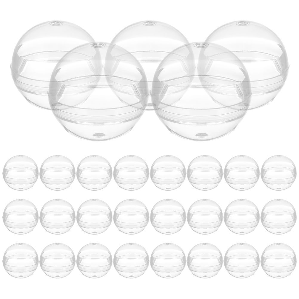 50Pcs 28Mm Clear Round Capsule - Open Vending Machine review and price